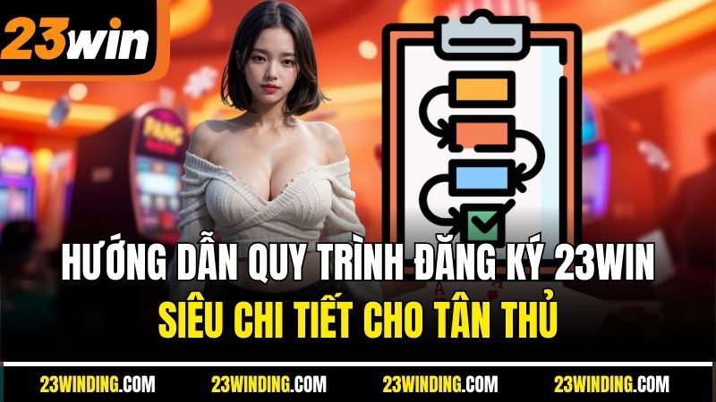 Hướng dẫn quy trình đăng ký 23Win siêu chi tiết cho tân thủ